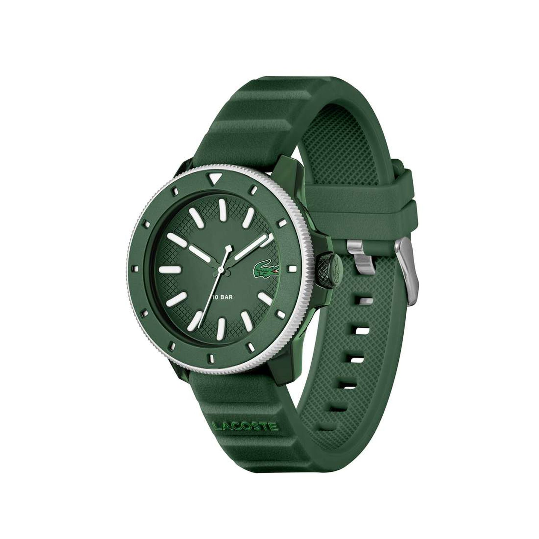 Men Silicone Strap Watch lacoste men silicone strap watch