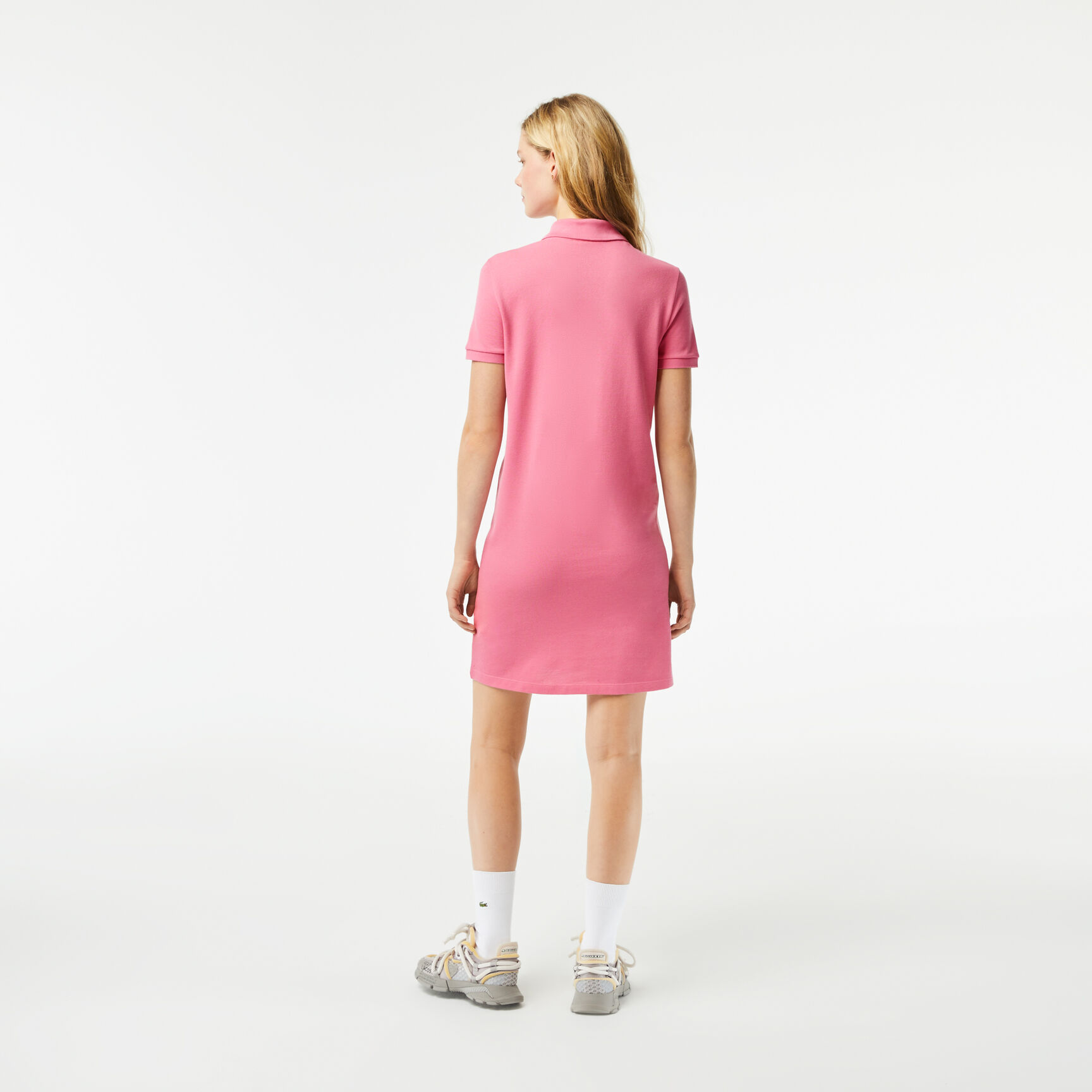 Women's Lacoste Pique Knit Polo Dress