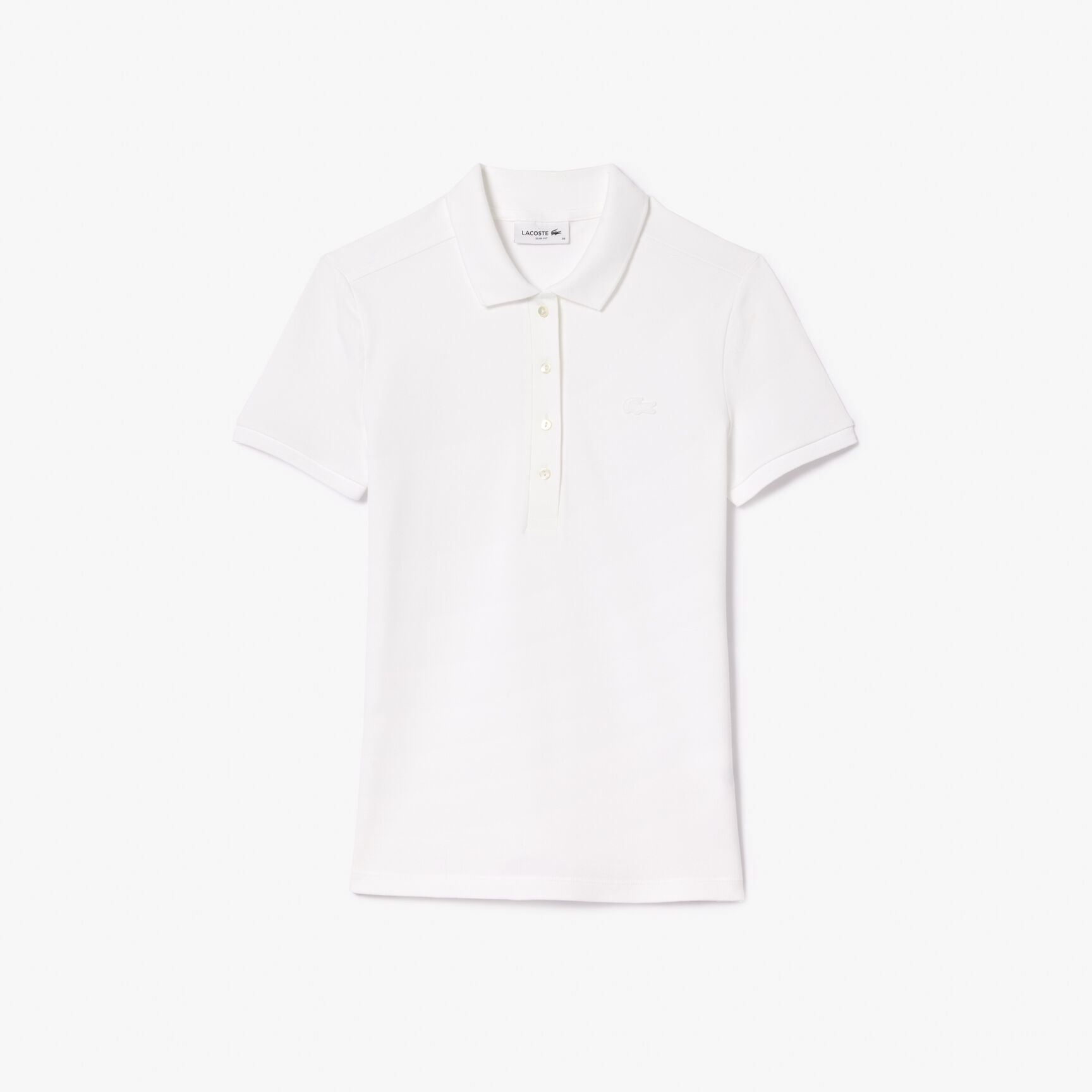 L.12.D Slim Fit Stretch Petit Pique Polo Shirt