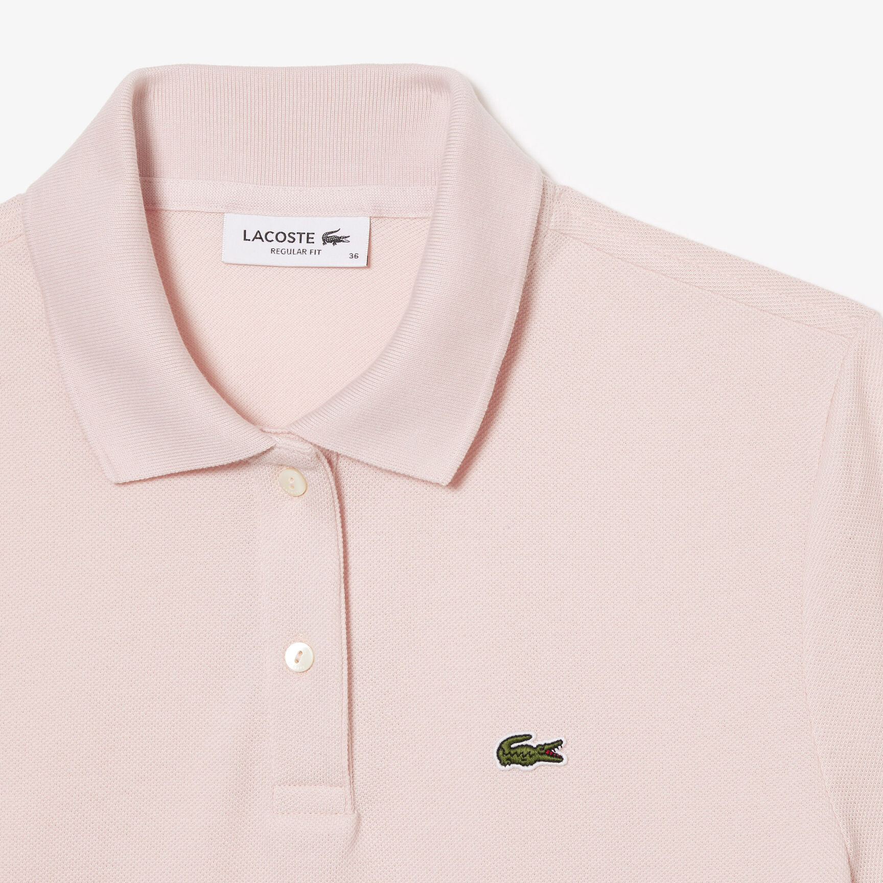 Women's Lacoste Regular Fit Soft Cotton Petit Pique Polo Shirt