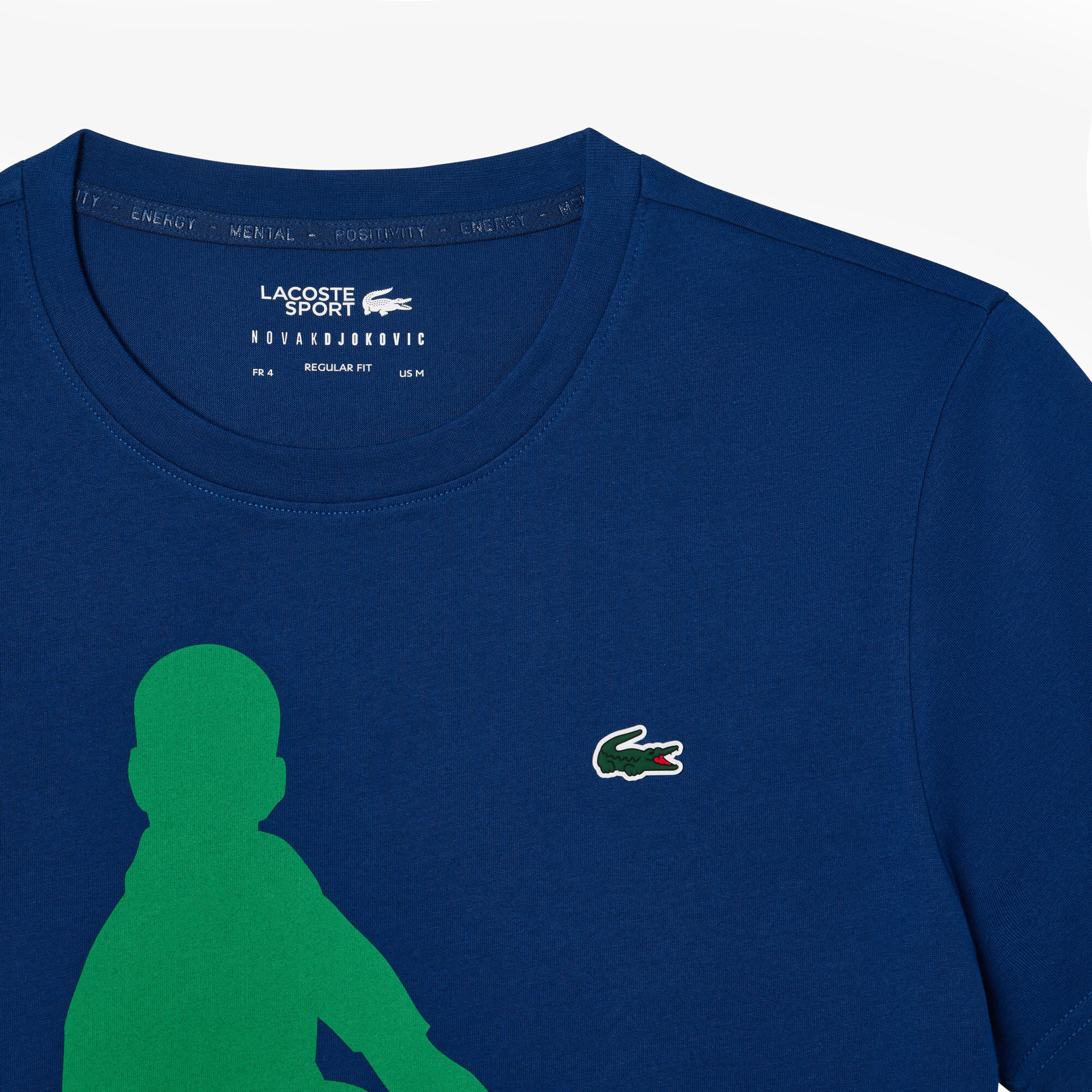 Lacoste Tennis x Novak Djokovic T-shirt and Cap Set, Blue