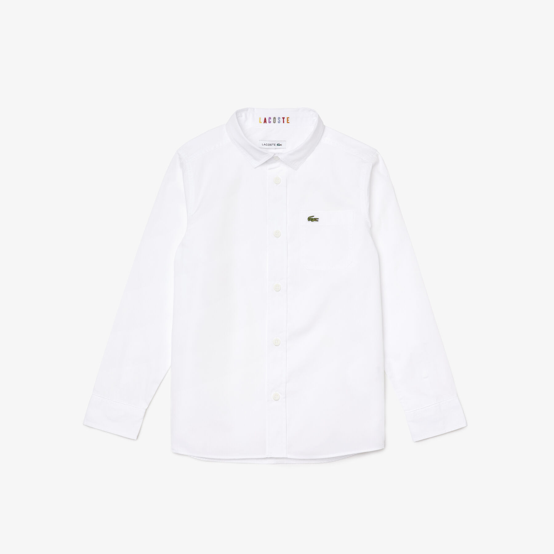 Boys’ Pocket Lightweight Cotton Shirt lacoste boys pocket lightweight cotton shirt