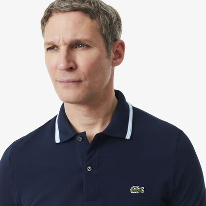 Regular Fit Trim Accent L.12.12 Polo Shirt Regular Fit Trim Accent L.12.12 Polo Shirt