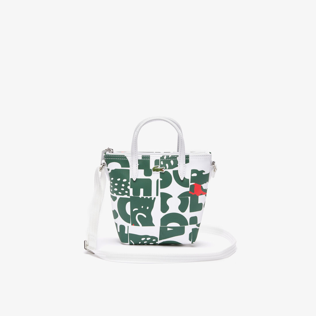 Buy Women's Coated Canvas Mini Shoulder Shopper Lacoste SA