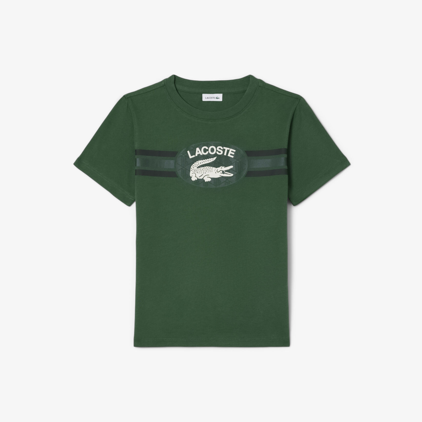 Monogram Print Cotton T-shirt Monogram Print Cotton T-shirt