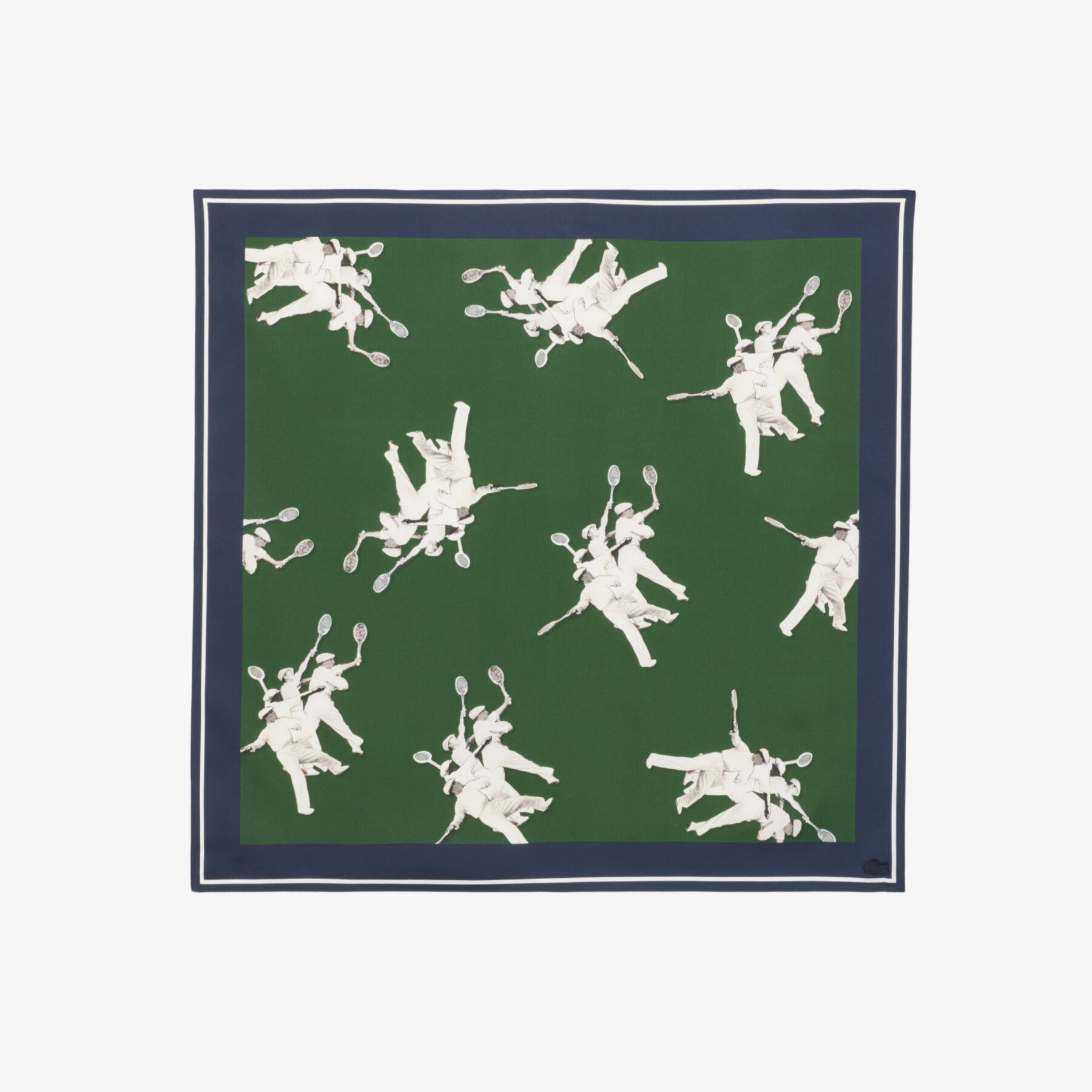 Lightweight Printed Silk Scarf lacoste lightweight printed silk scarf