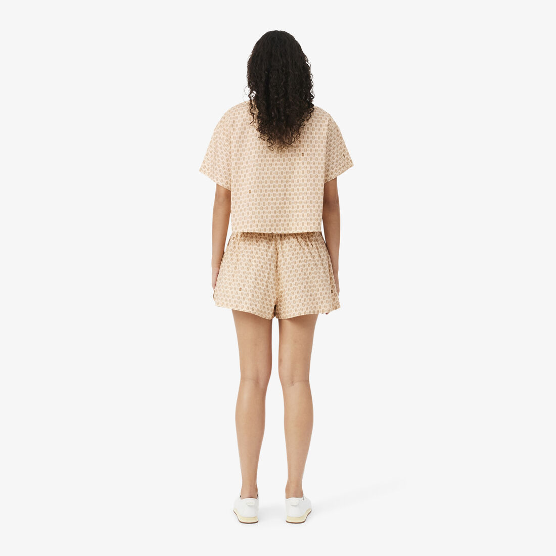 Printed Oversized Bermuda Shorts Printed Oversized Bermuda Shorts
