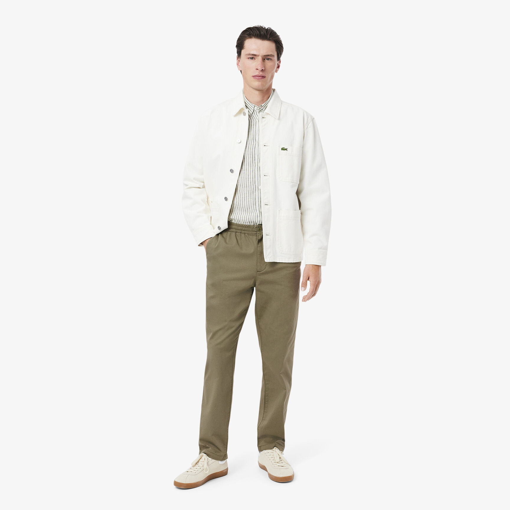 Regular Fit Cotton Gabardine Chino Pants
