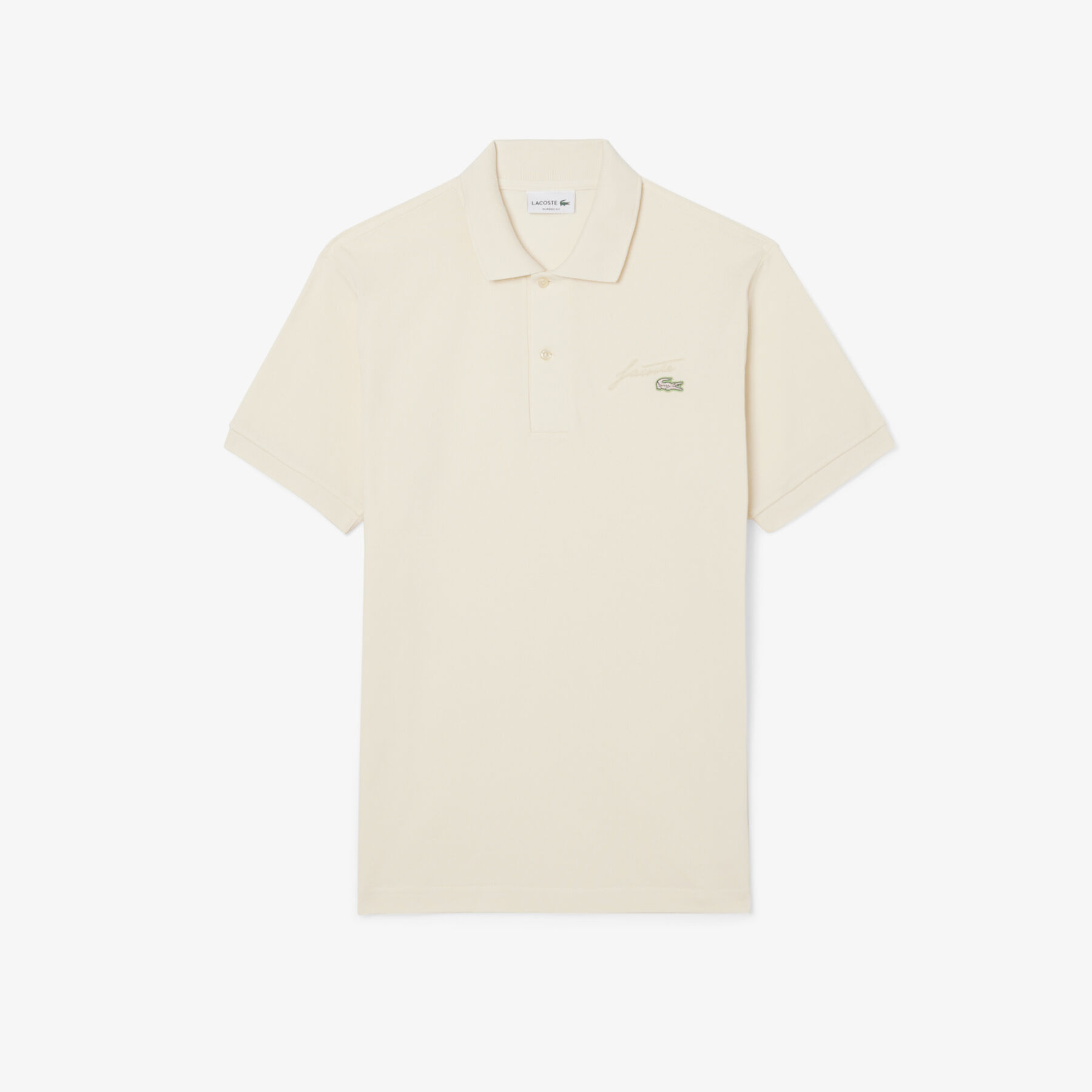 Classic Fit Embroidery Detail Pique Polo Shirt lacoste classic fit embroidery detail pique polo shirt
