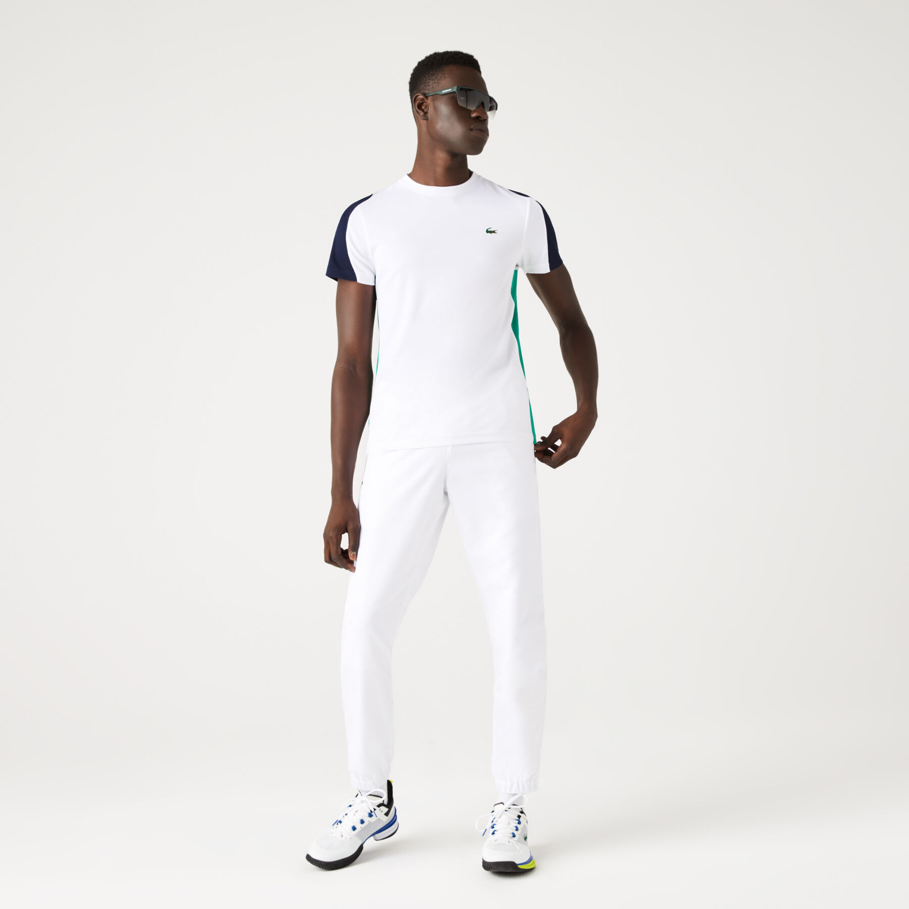تيشيرت تنس بطبعة تمساح للرجال مجموعة Lacoste SPORT لاكوست تيشيرت تنس بطبعة تمساح للرجال مجموعة lacoste sport