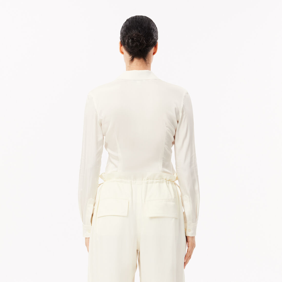 Fluid Ribbed Collar Shirt Fluid Ribbed Collar Shirt