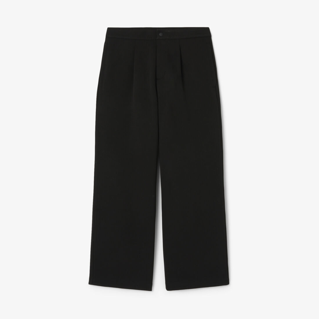 Loose Fit Pique Pleated Pants Loose Fit Pique Pleated Pants