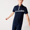 لاكوست قميص بولو للتنس من البيكيه المسامي مع أجزاء مستطيلية مجموعة lacoste sport للرجال
