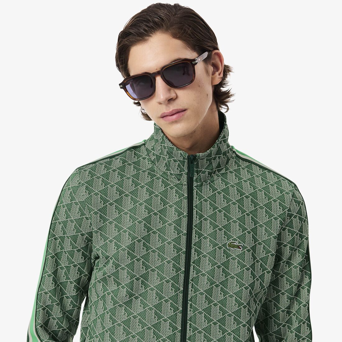 Paris Zip-Up Jacquard Track Jacket Paris Zip-Up Jacquard Track Jacket