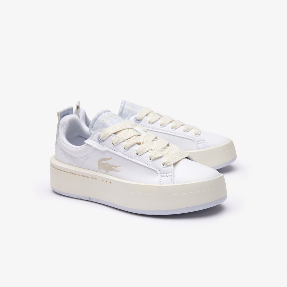 Women's Carnaby Platform Monogram Leather Trainers Women's Carnaby Platform Monogram Leather Trainers
