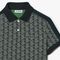 Women's Regular Fit Contrast Collar Monogram Print Polo Shirt lacoste women s regular fit contrast collar monogram print polo shirt