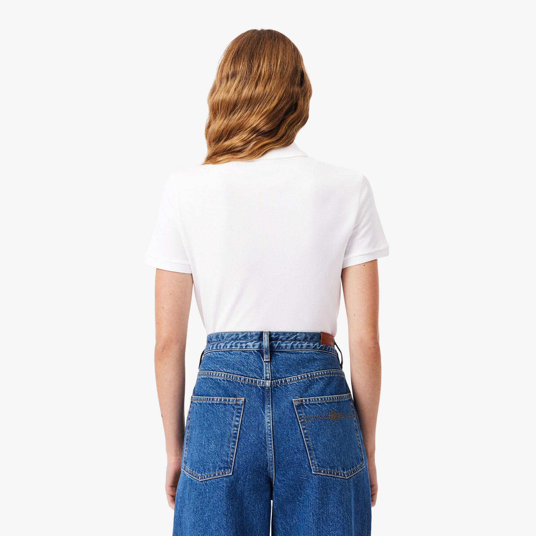 L.12.D Slim Fit Stretch Petit Pique Polo Shirt