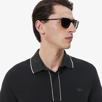 قميص بولو بيكيه باريسي بقصة عادية قميص بولو بيكيه باريسي بقصة عادية