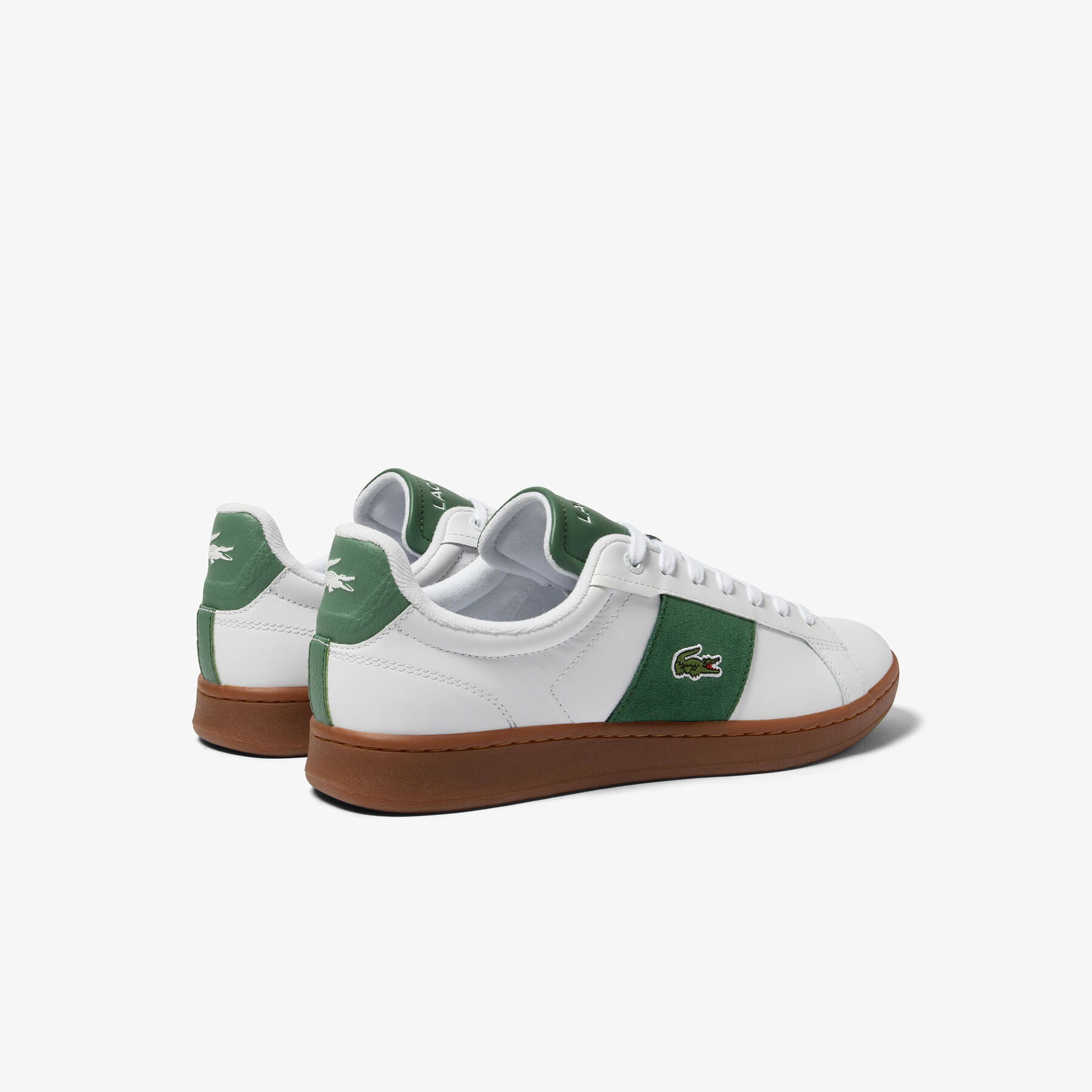 men s lacoste carnaby pro leather colour pop trainers