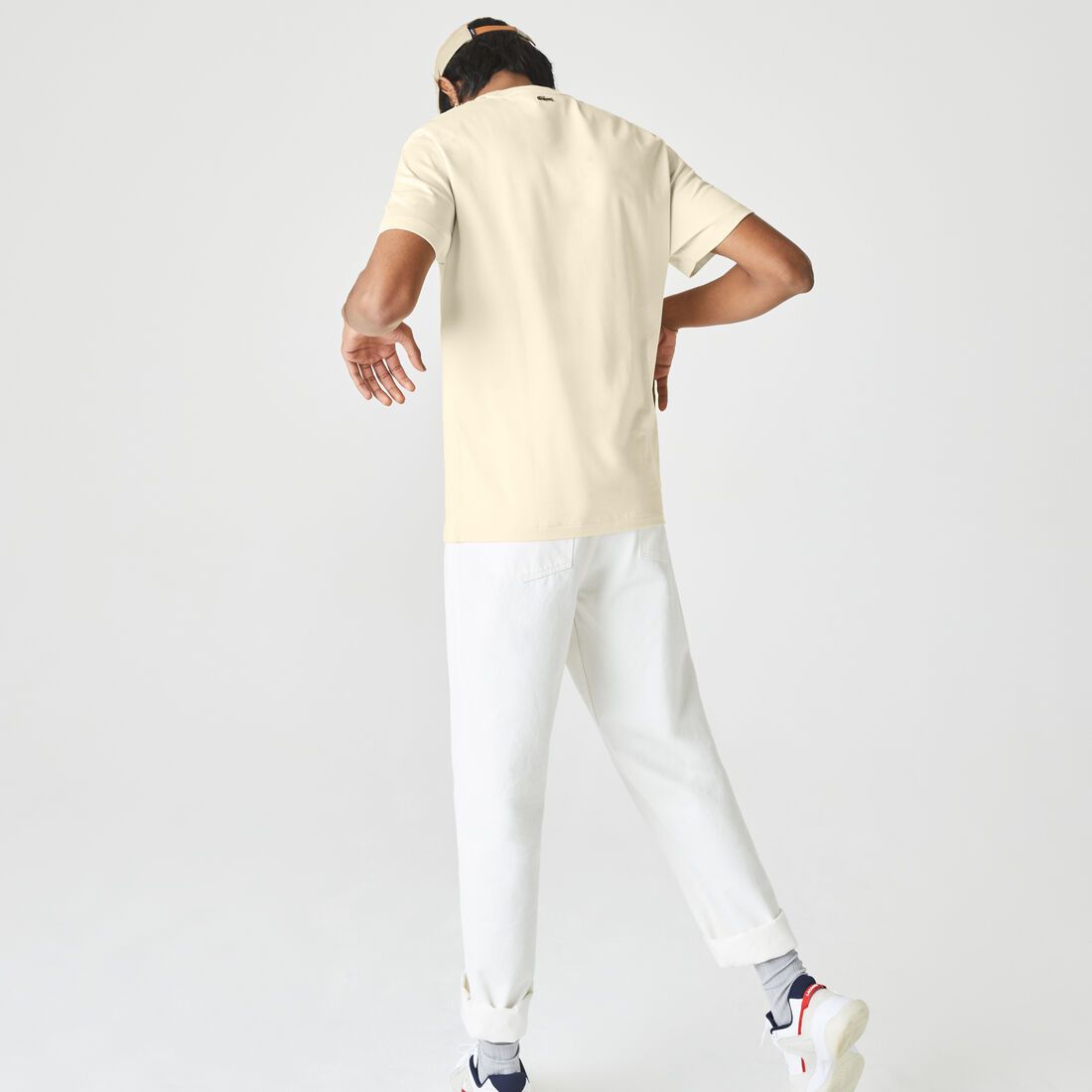 Men’s Made In France Embroidered Organic Cotton T-shirt Men’s Made In France Embroidered Organic Cotton T-shirt