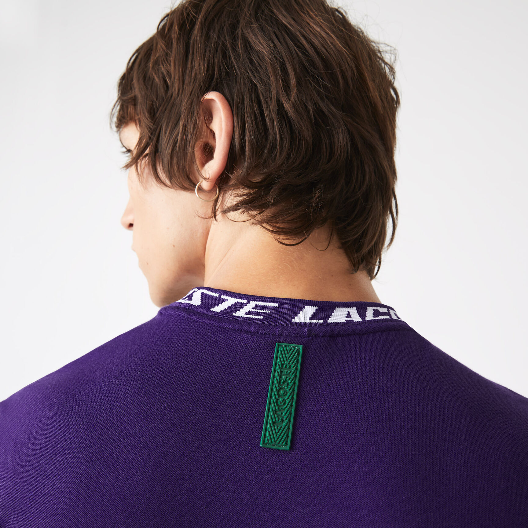 تيشيرت لاكوست بقصة عادية وياقة بشعار الماركة للرجال تيشيرت لاكوست بقصة عادية وياقة بشعار الماركة للرجال