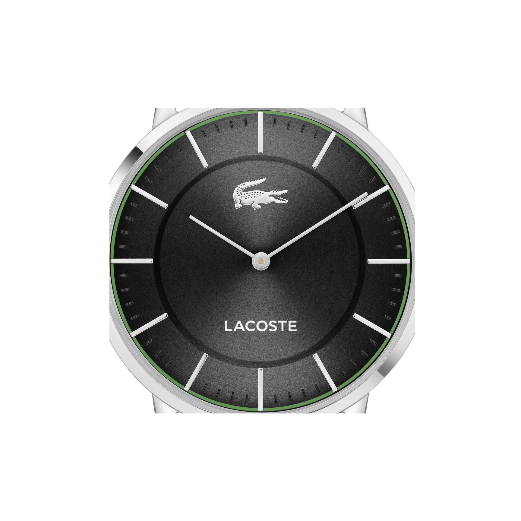 Lacoste Crocorigin Mens Black Dial Watch