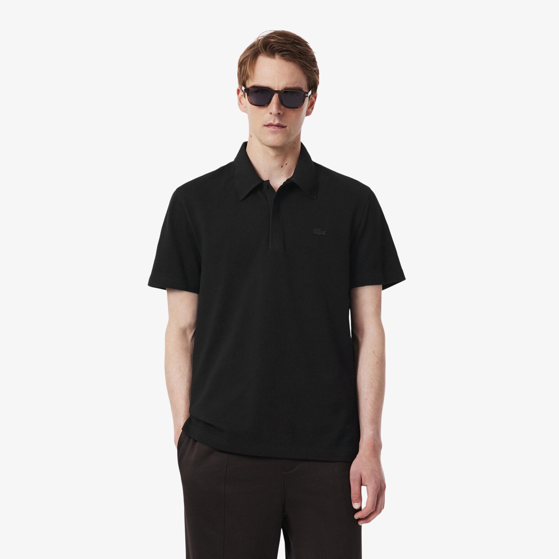 Regular Fit Pique Polo Shirt lacoste regular fit pique polo shirt