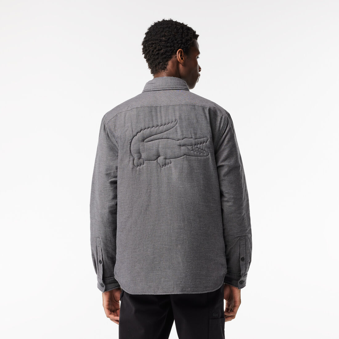 Quilted Large Croc Overshirt Quilted Large Croc Overshirt