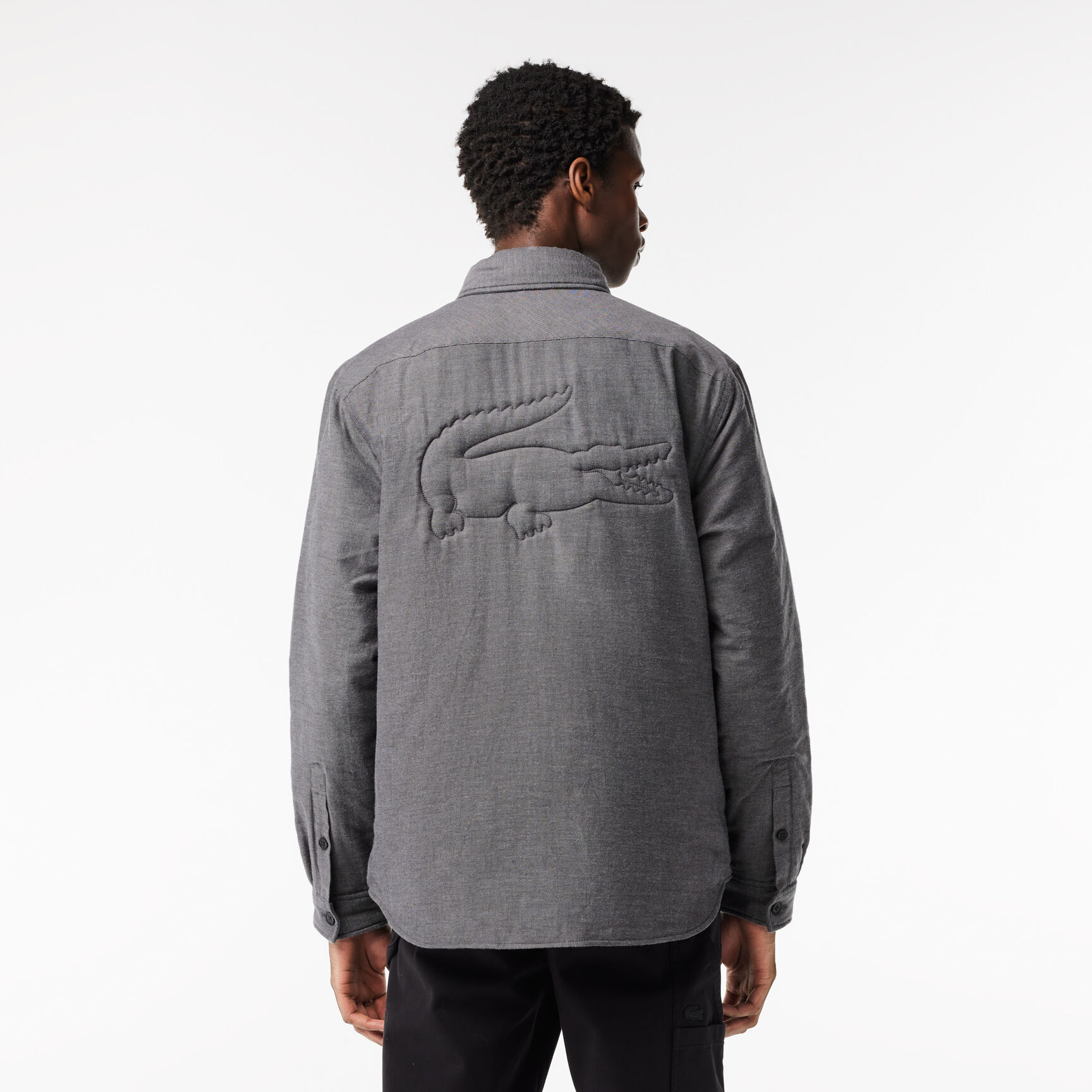 Quilted Large Croc Overshirt Quilted Large Croc Overshirt