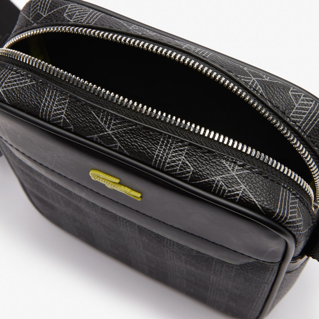 حقيبة كروس عمودية قنب بشعار الماركة للرجال مجموعة The Blend حقيبة كروس عمودية قنب بشعار الماركة للرجال مجموعة The Blend