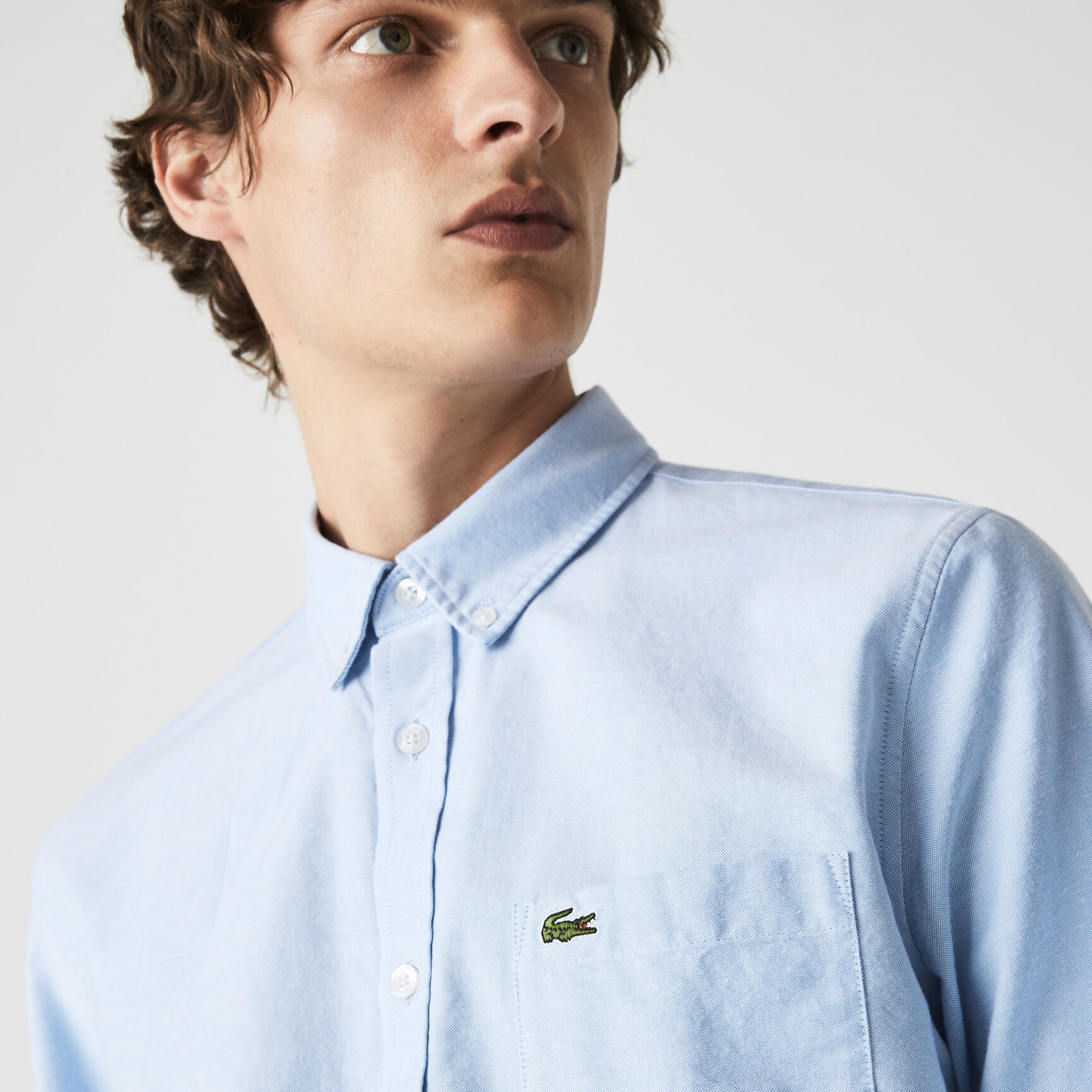 قميص قطن أكسفورد بقصة عادية للرجال قميص قطن أكسفورد بقصة عادية للرجال