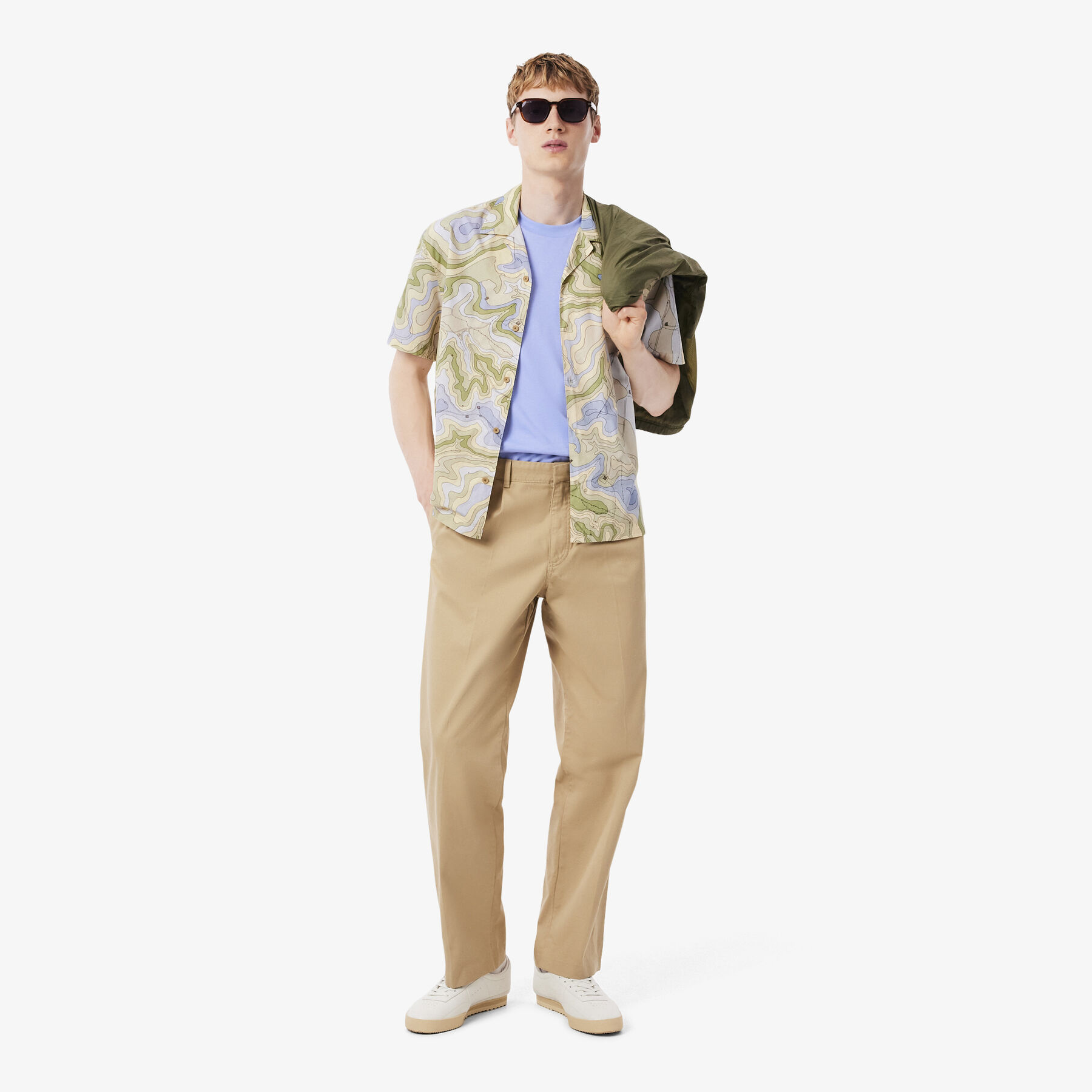Relaxed Fit Short Sleeved Shirt