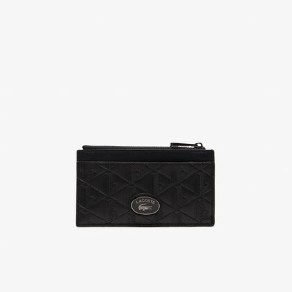 حافظة بطاقات نوموجرام جلدي بسحاب