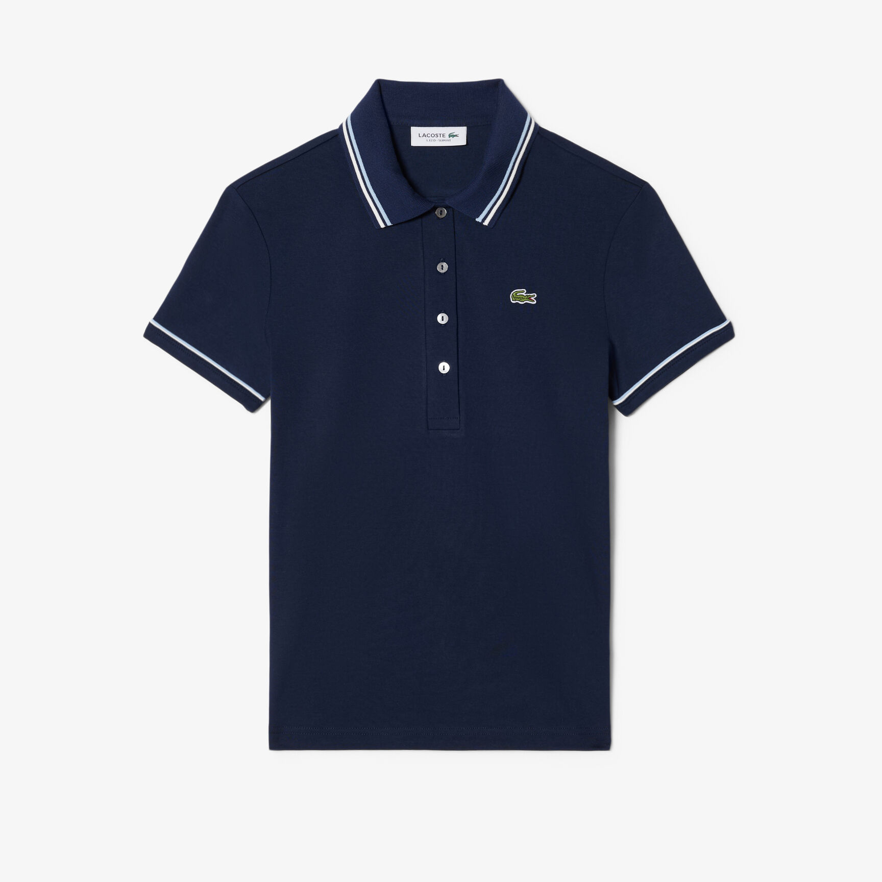 L.12.D Slim Fit Trim Detail Polo Shirt