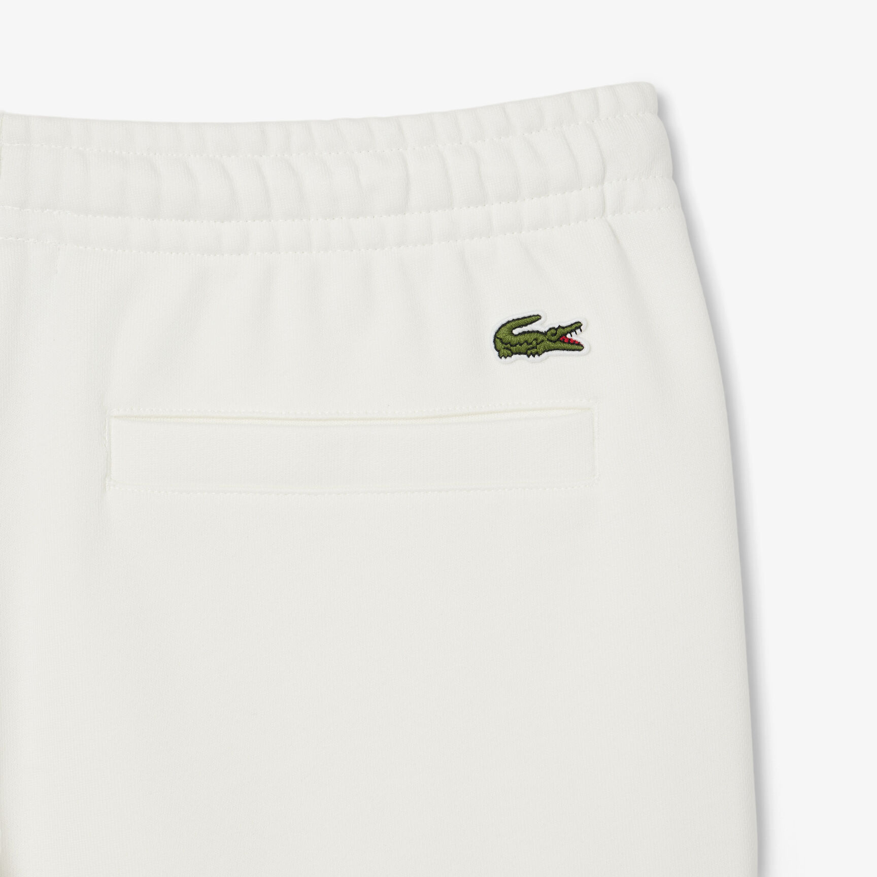 Printed cotton fleece shorts