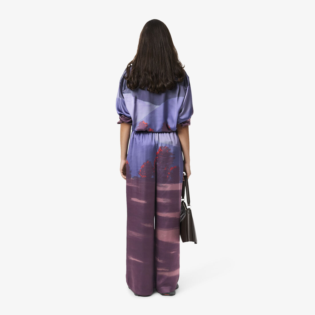 Oversized Landscape Print Pants Oversized Landscape Print Pants