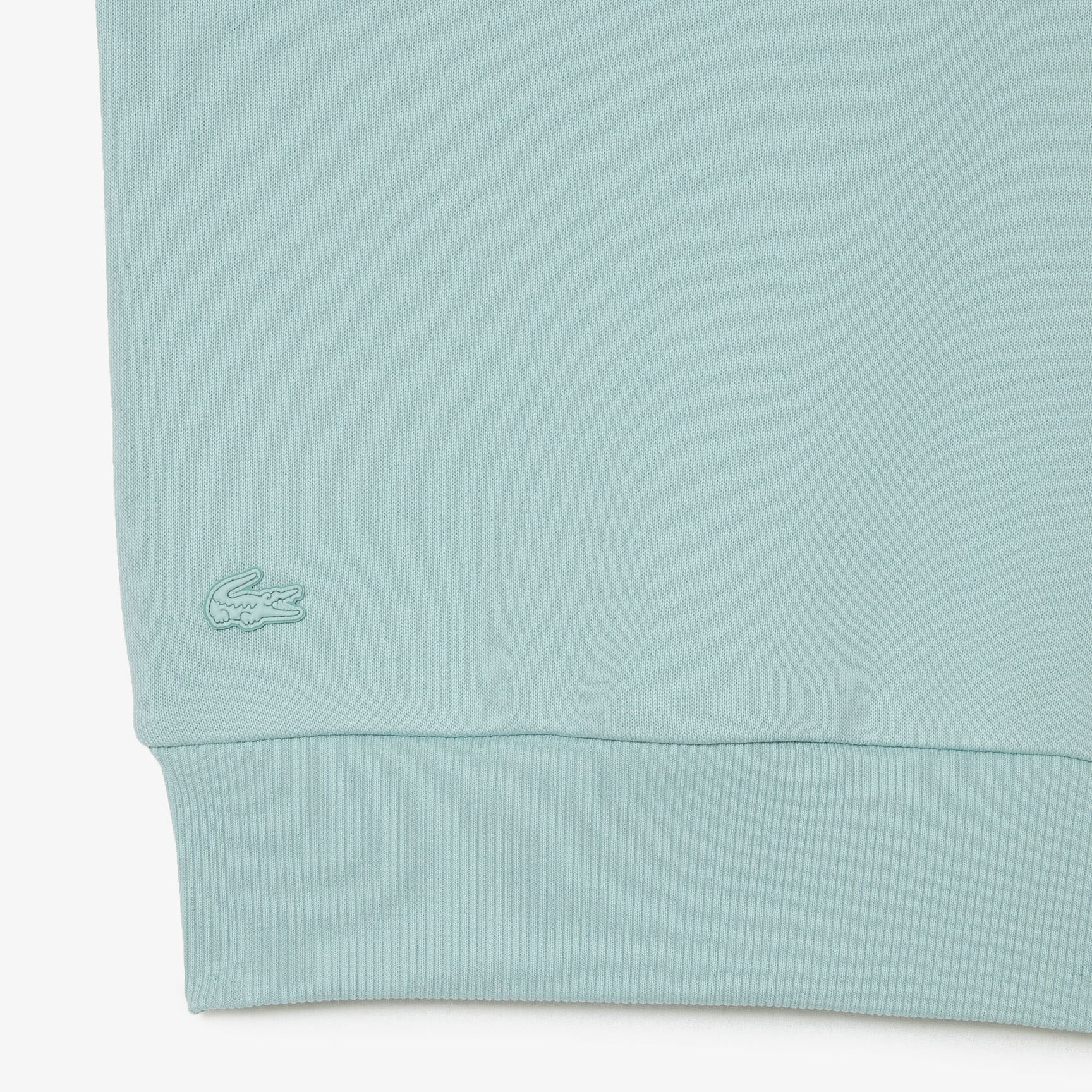 سويت شيرت لاكوست صوف بارز الملمس بطبعة للنساء