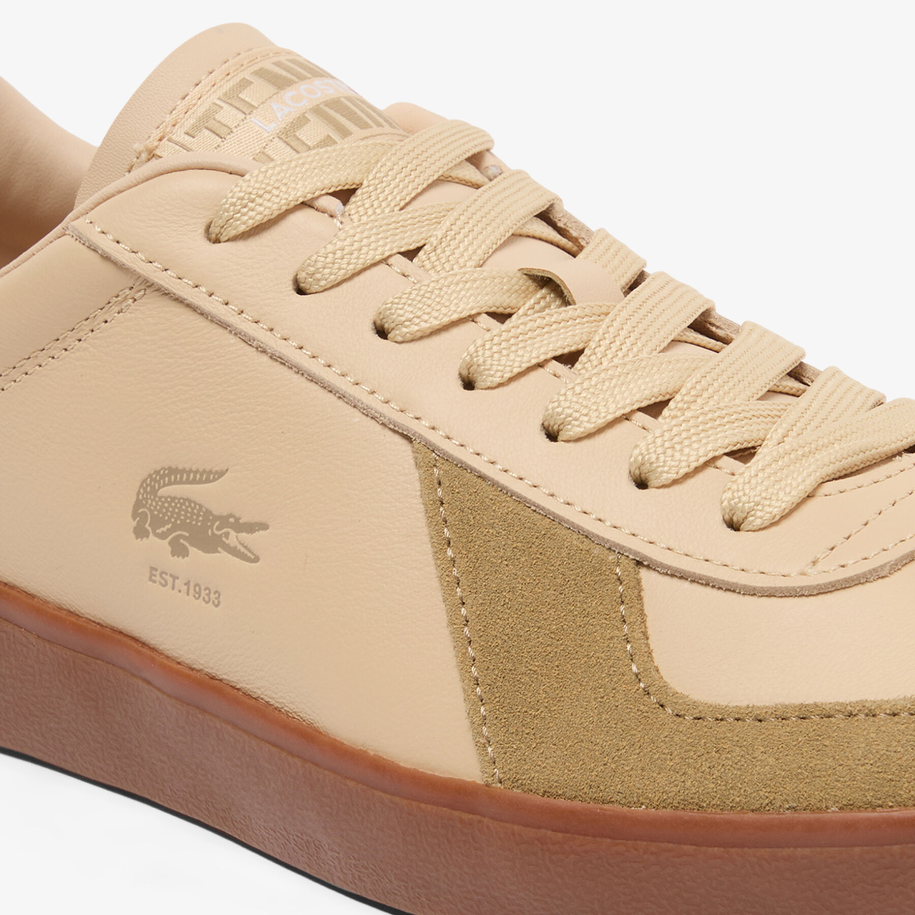 رجالي بيسشوت Pro جلد سنيكرز Men's Baseshot Pro Leather Sneakers - 50SMA0042-AHB