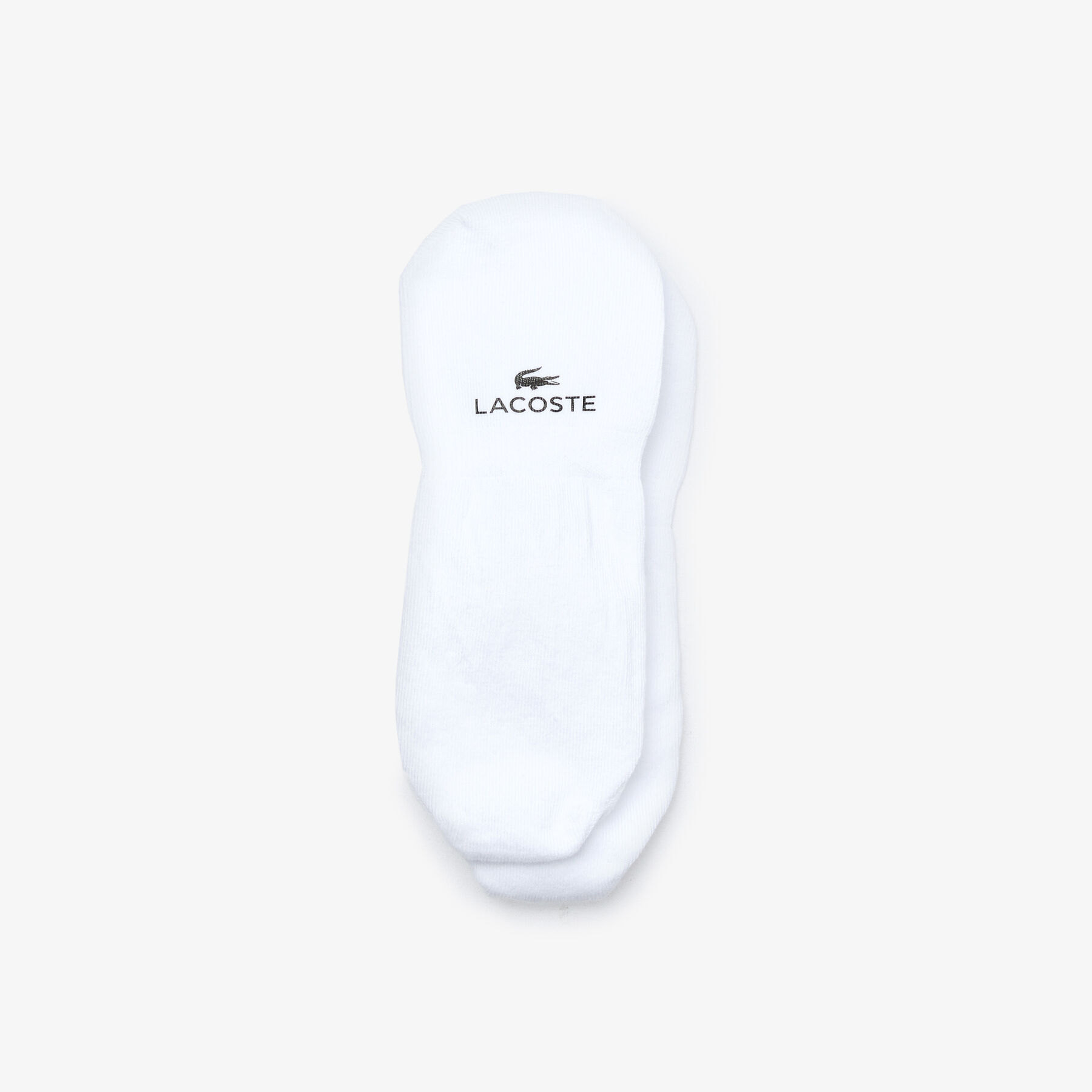 lacoste men s invisible cotton blend socks