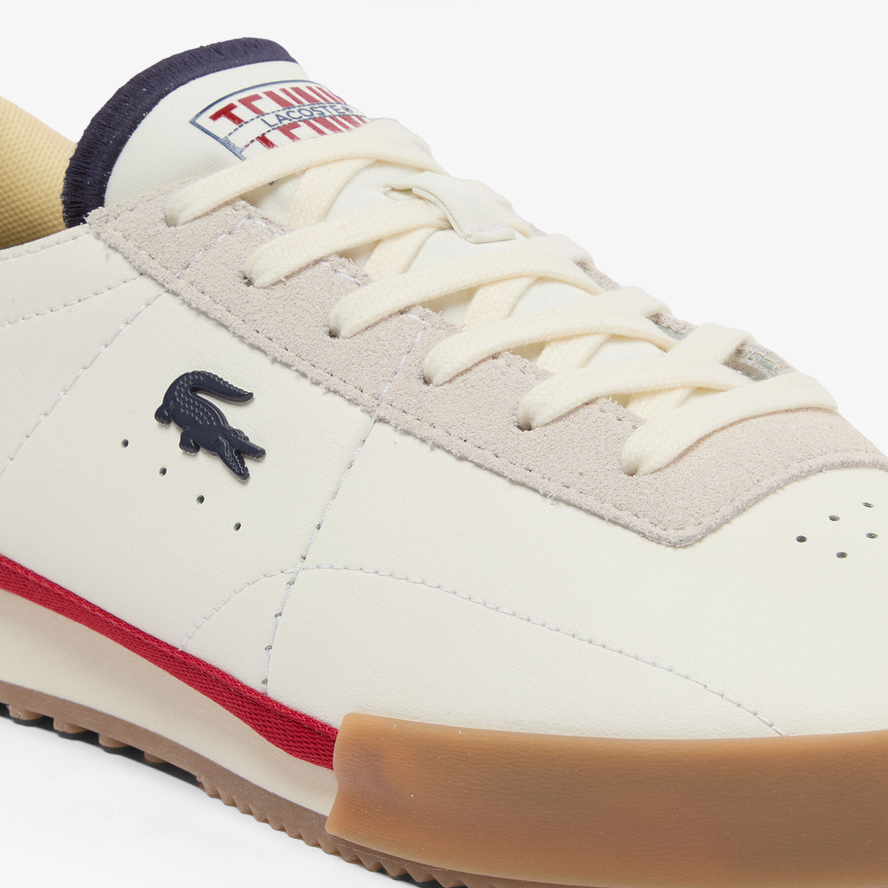 رجالي أورا جلد سنيكرز Men's Aura Leather Sneakers - 50SMA0161-407