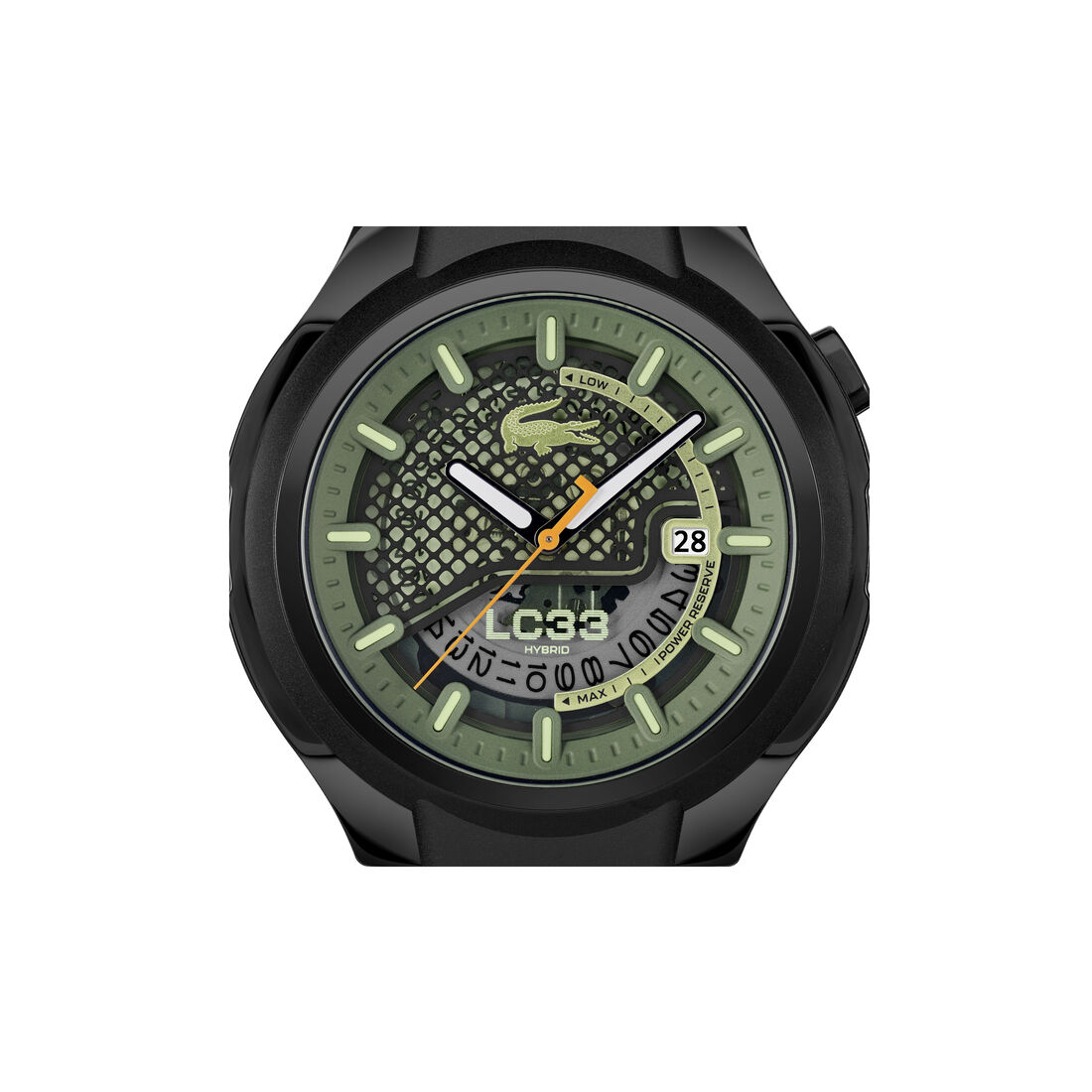LC33 Green Silicone Watch lacoste lc33 green silicone watch