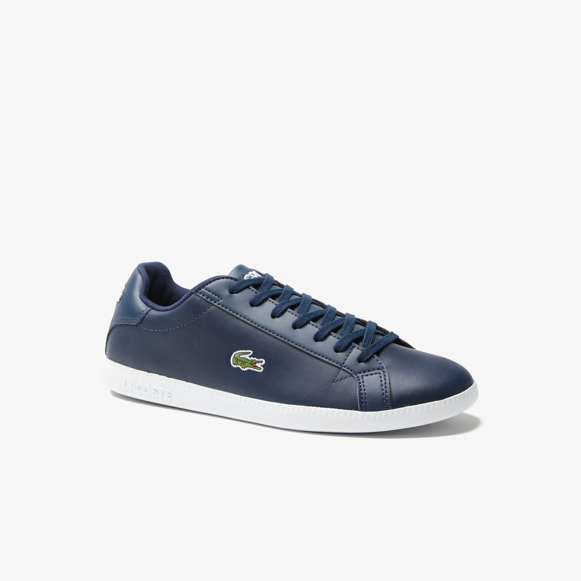 Lacoste graduate leather low profile sneaker discount
