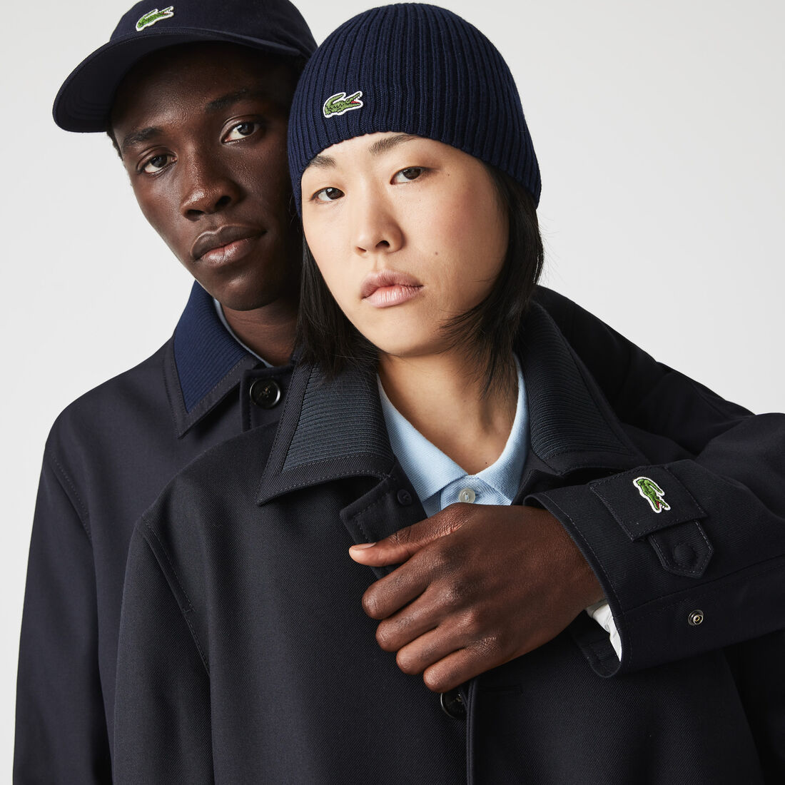 جاكيت بقصة مستقيمة من مزيج الصوف للجنسين جاكيت بقصة مستقيمة من مزيج الصوف للجنسين