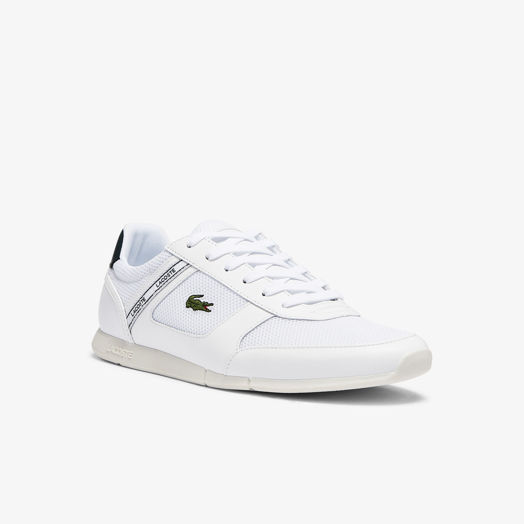 Men's Menerva Sport Textile and Leather Trainers Men's Menerva Sport Textile and Leather Trainers