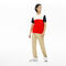Men's Cotton Colourblock Crew Neck T-shirt lacoste men s cotton colourblock crew neck t shirt