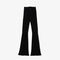lacoste seamless ribbed knit flared leggings