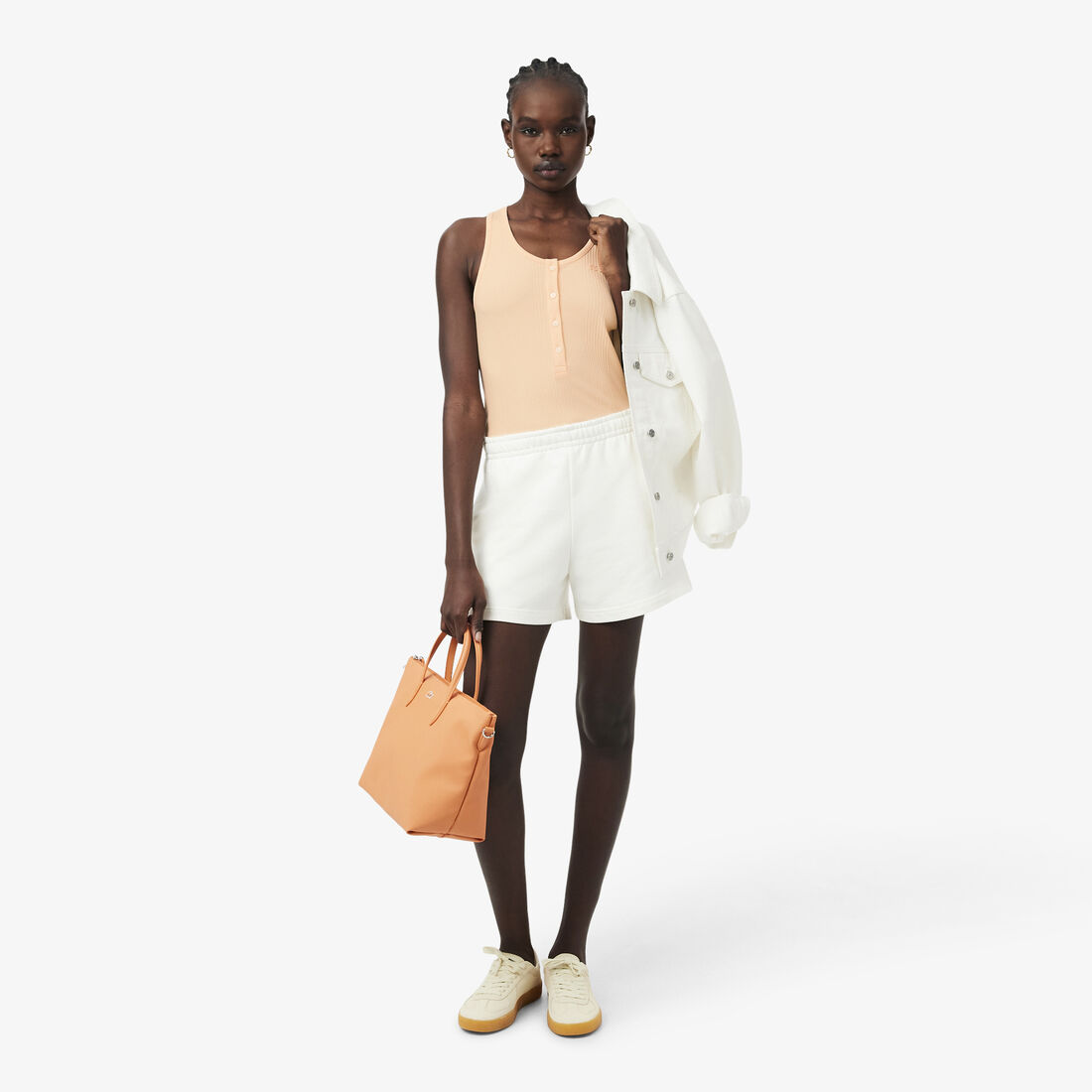 Slim Fit Ribbed Cotton Tank Top Slim Fit Ribbed Cotton Tank Top