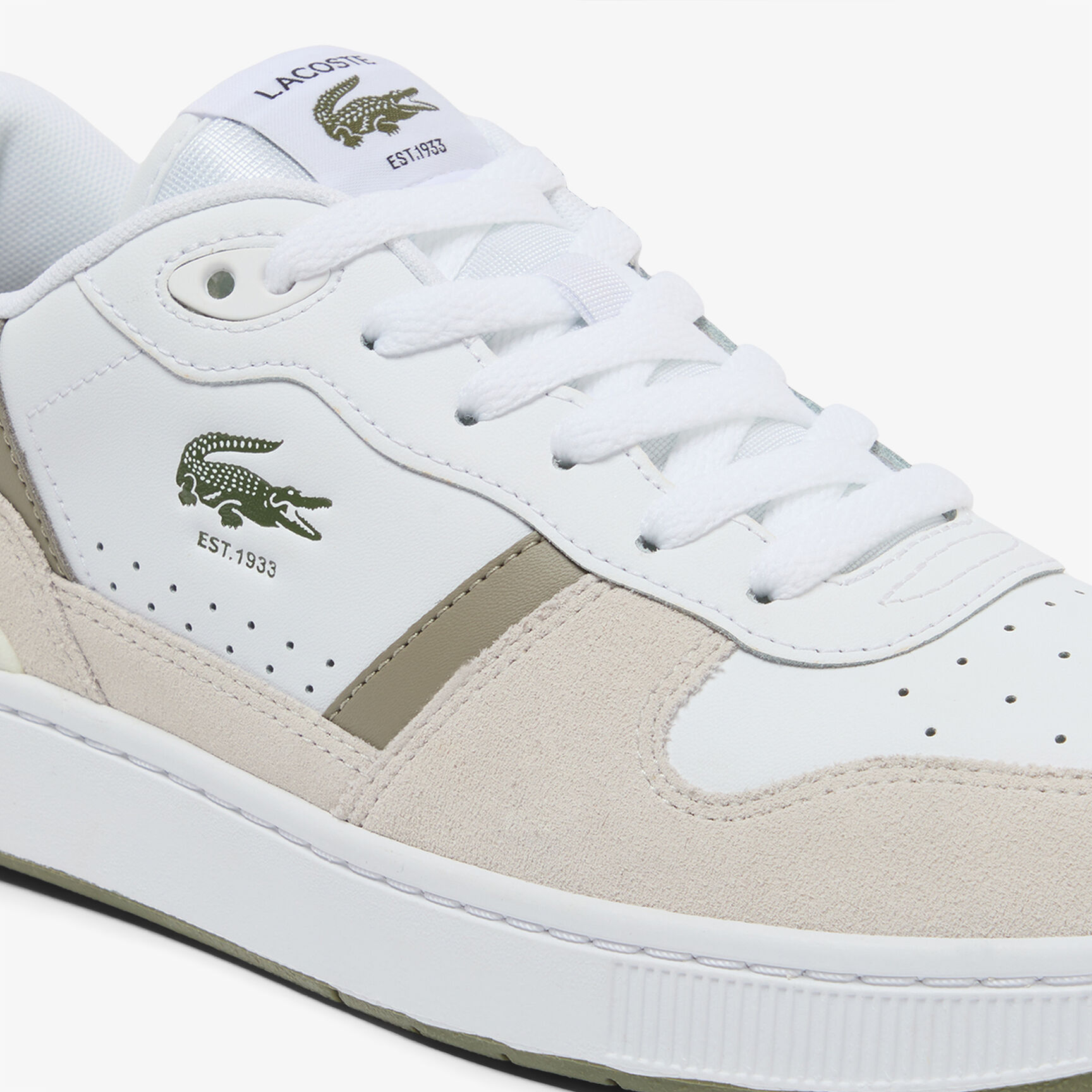 Men's T-Clip Set Leather Sneakers