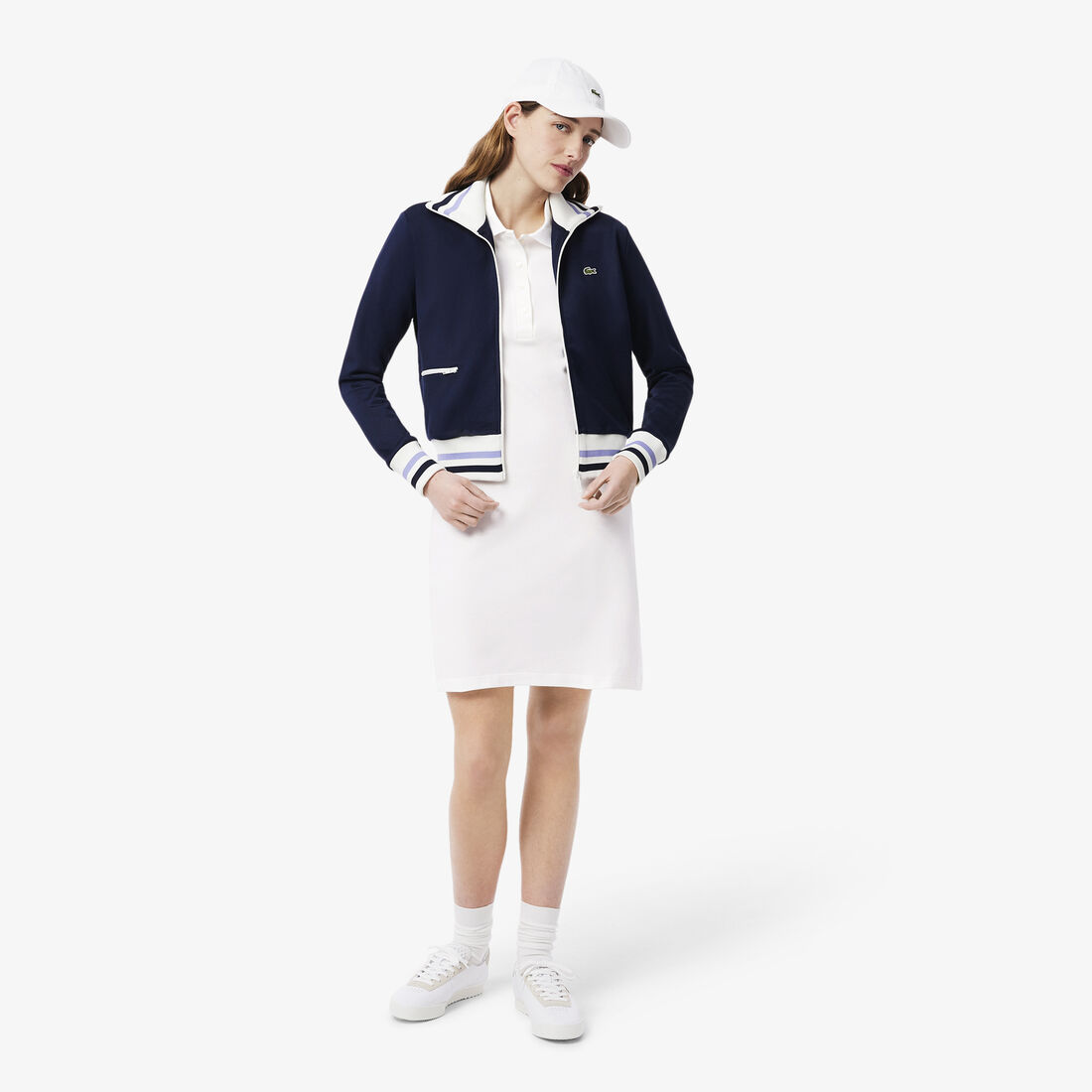 Slim Fit Stretch Petit Pique Polo Dress Slim Fit Stretch Petit Pique Polo Dress
