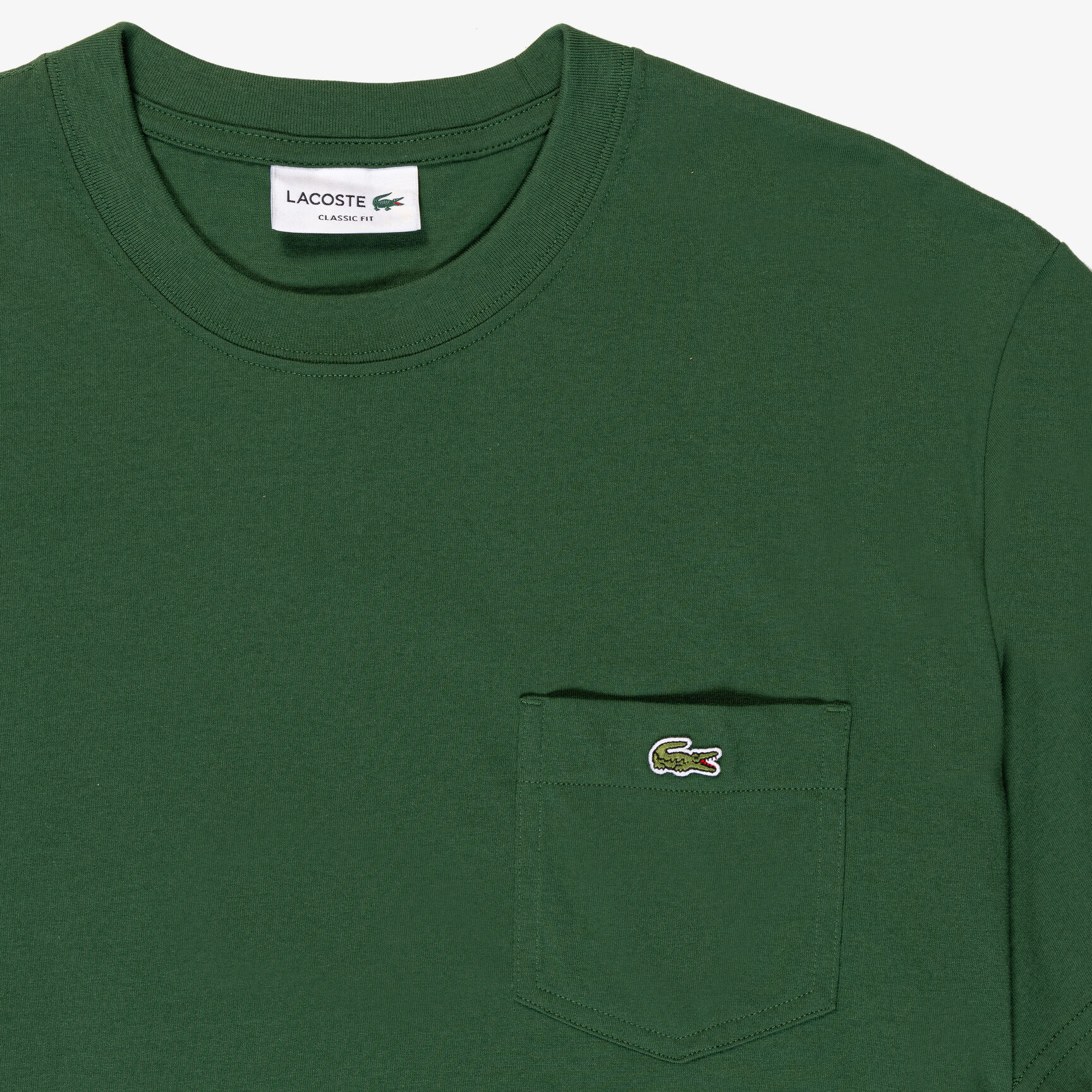 تي شيرت قطني مع جيب على الصدر تي شيرت قطني مع جيب على الصدر